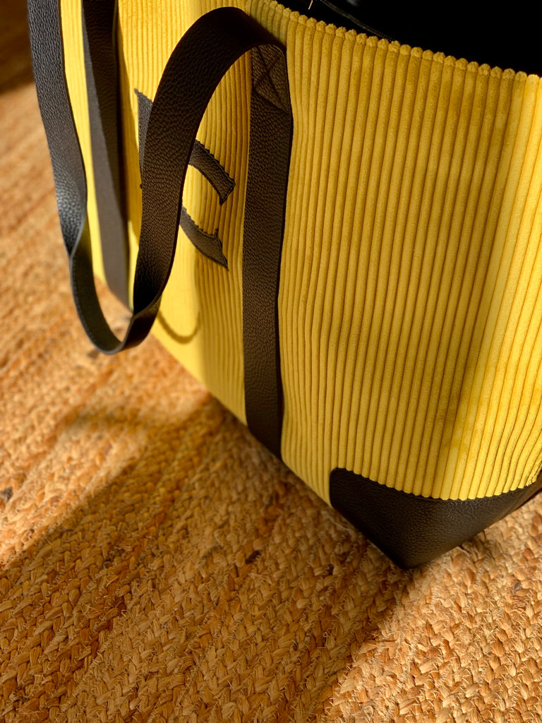 Large mustard online bag